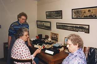 Volunteers Working